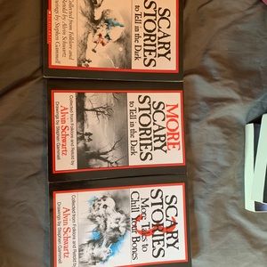 Scary story books